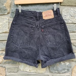 Levi's  Vtg 512 cut off  jean  shorts